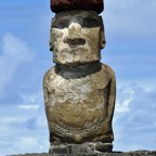 Moai mit Pukao